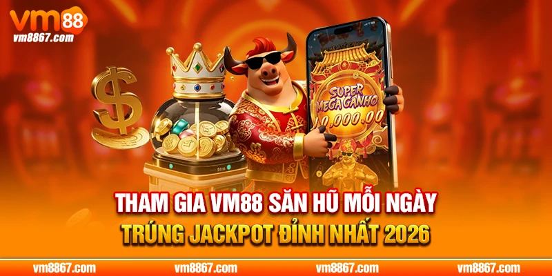 Tham Gia VM88 Săn Hũ Mỗi Ngày Trúng Jackpot Đỉnh Nhất 2026 Tham Gia VM88 Săn Hũ Mỗi Ngày Trúng Jackpot Đỉnh Nhất 2026